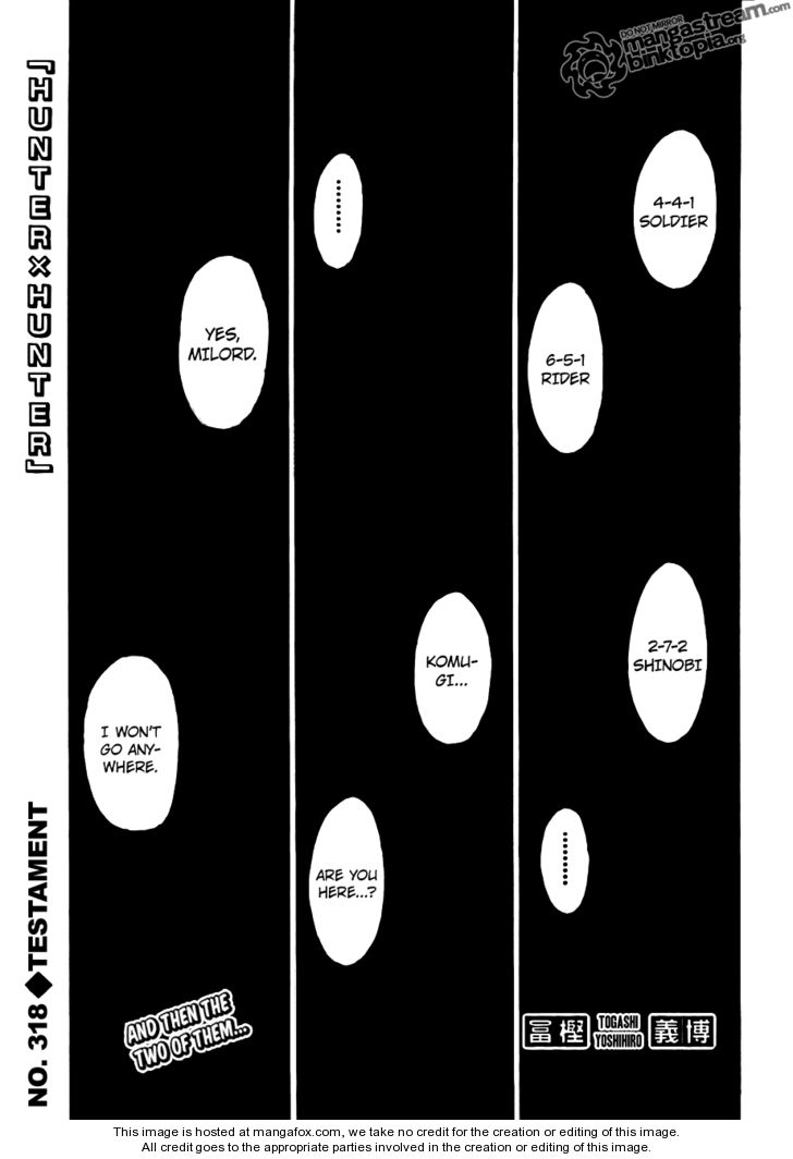 Read Hunter X Hunter Manga Online