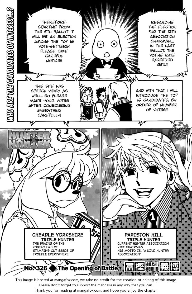 Read Hunter X Hunter Manga Online