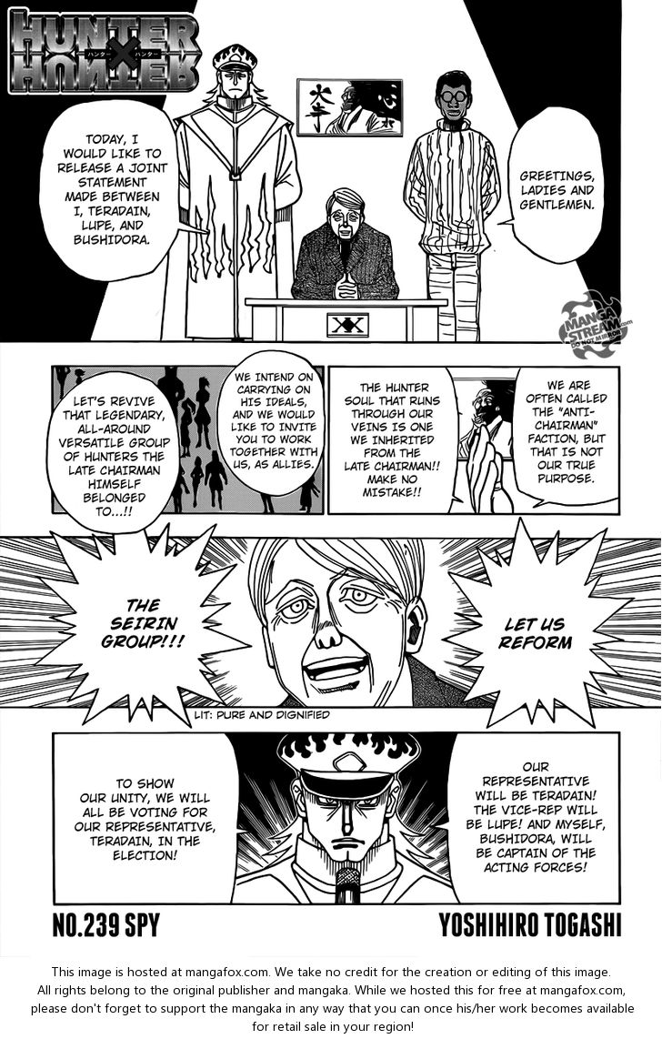 Read Hunter X Hunter Manga Online