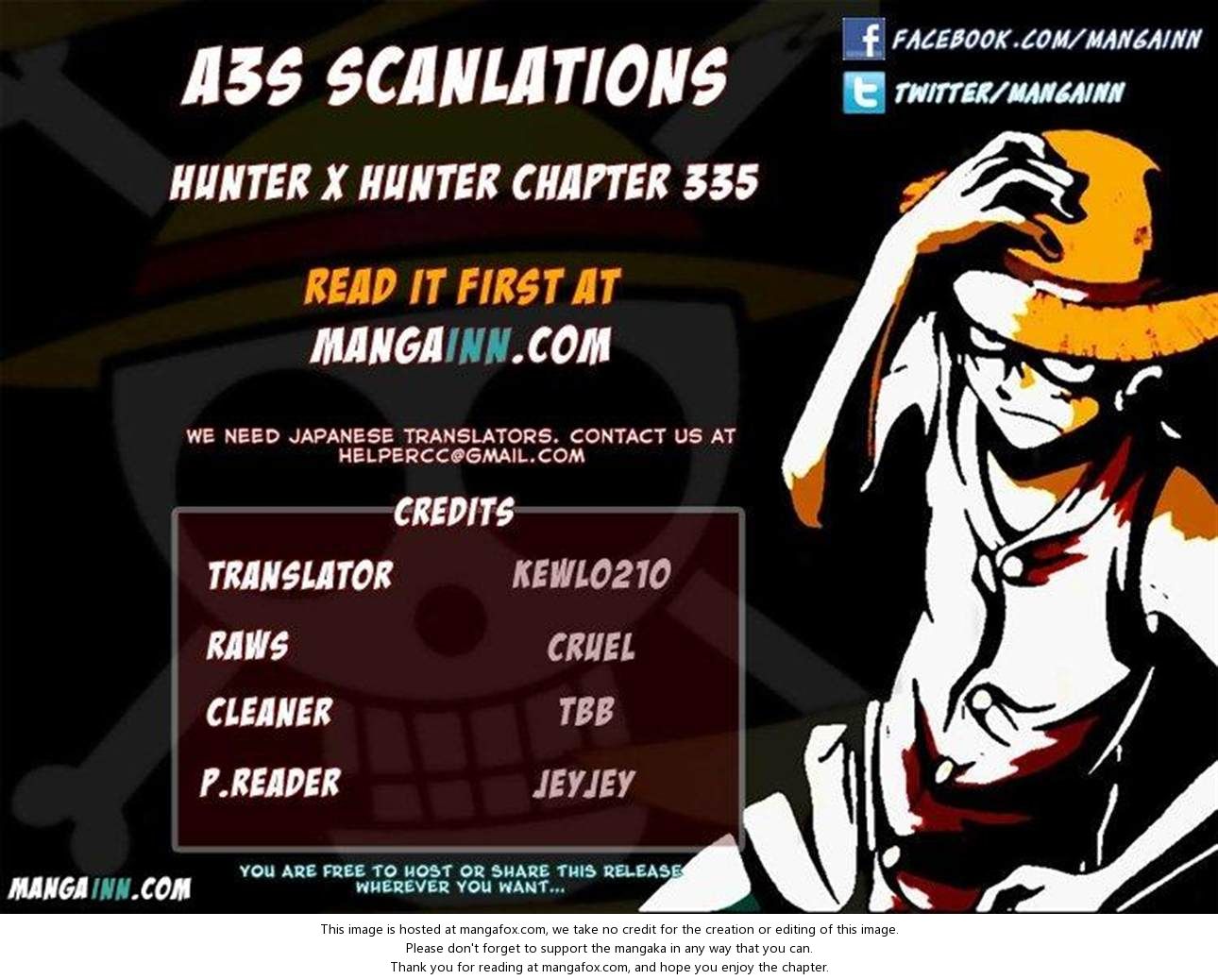 Read Hunter X Hunter Manga Online