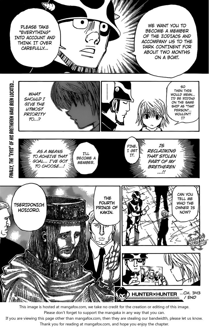 Read Hunter X Hunter Manga Online
