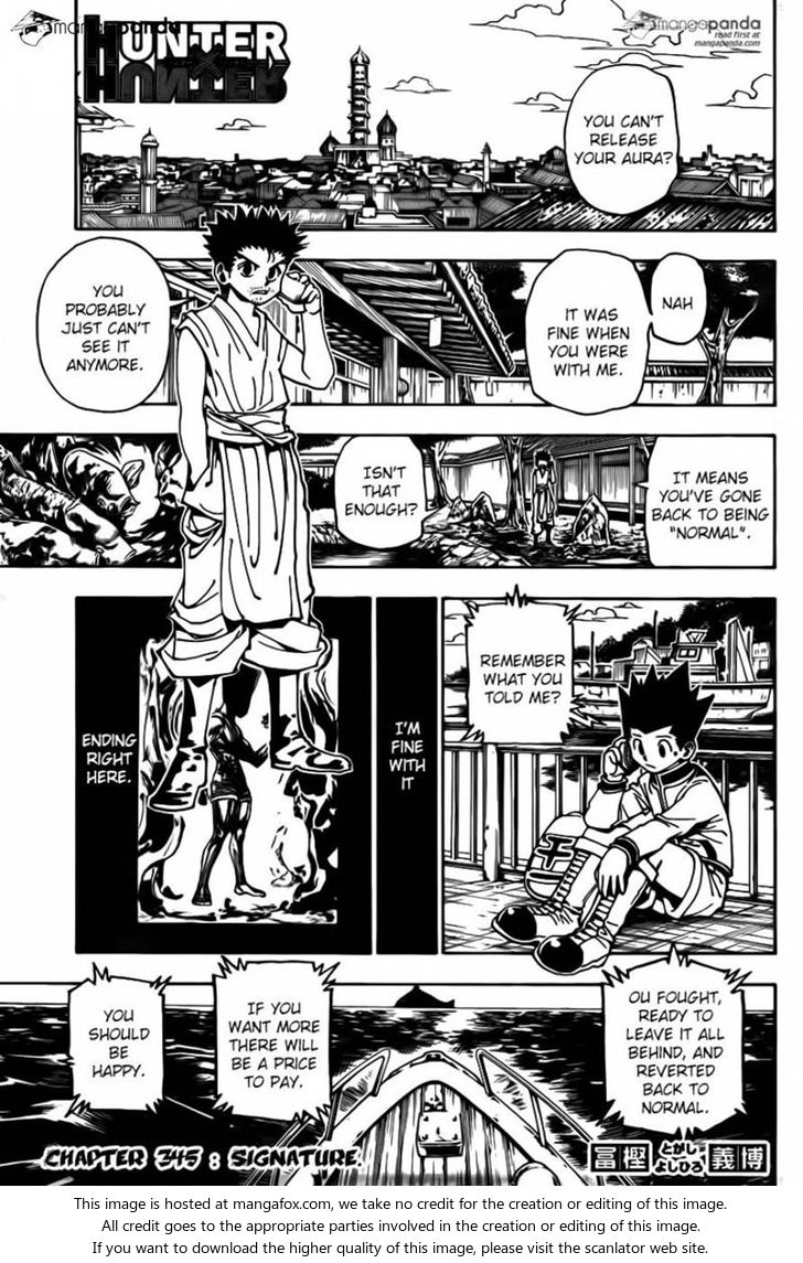 Read Hunter X Hunter Manga Online