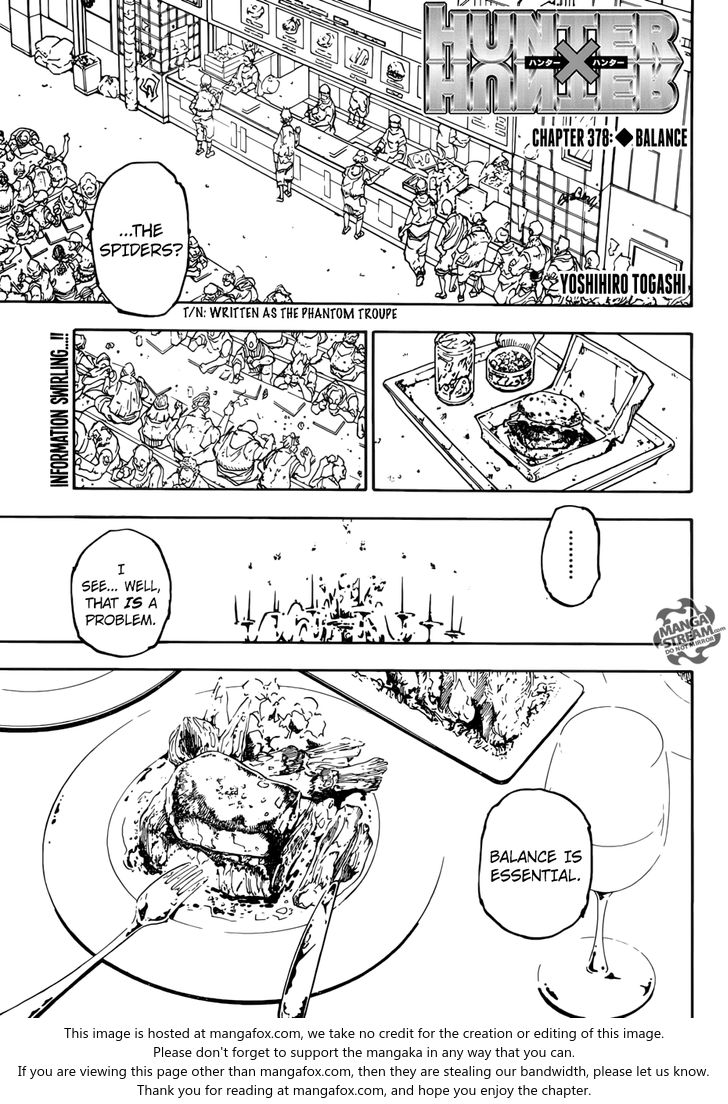 Read Hunter X Hunter Manga Online