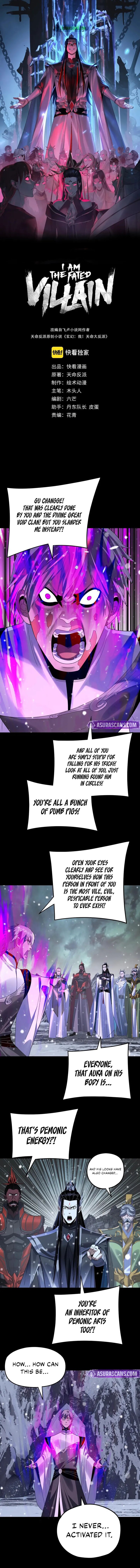 Read I Am the Fated Villain Manga Online