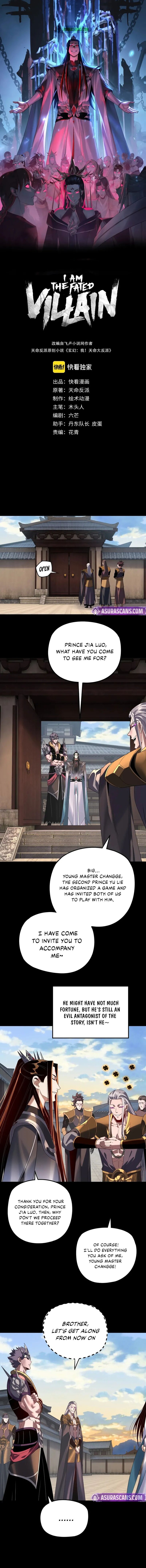 Read I Am the Fated Villain Manga Online