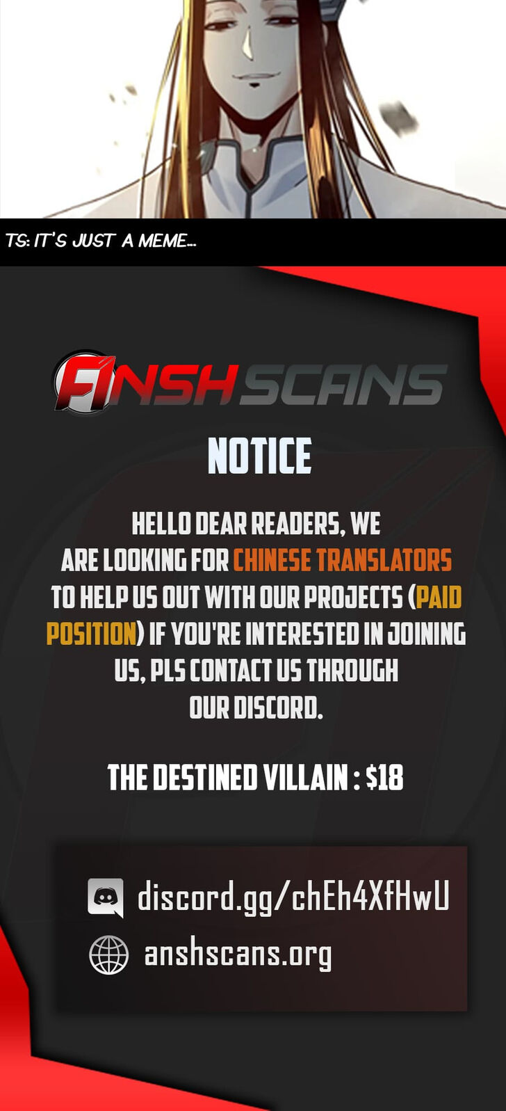 Read I Am the Fated Villain Manga Online