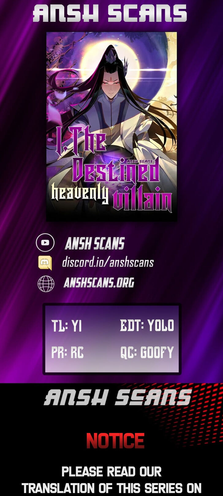 Read I Am the Fated Villain Manga Online