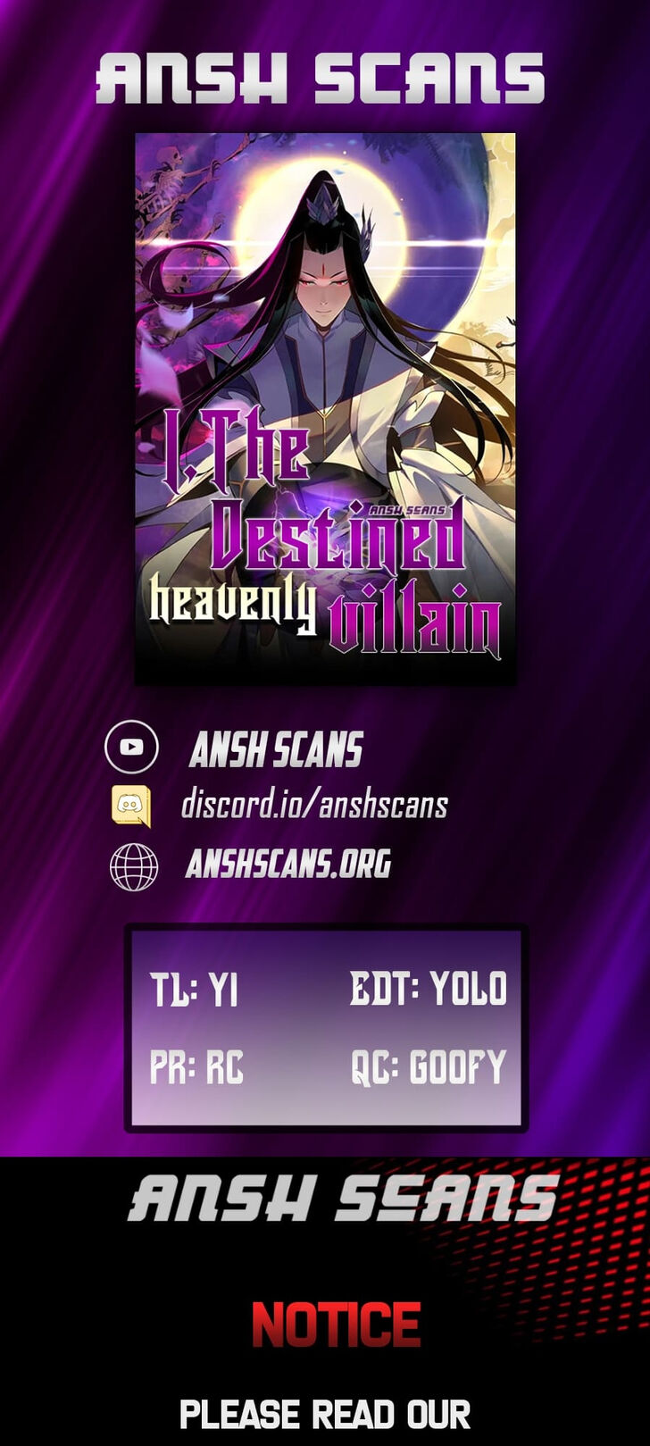 Read I Am the Fated Villain Manga Online