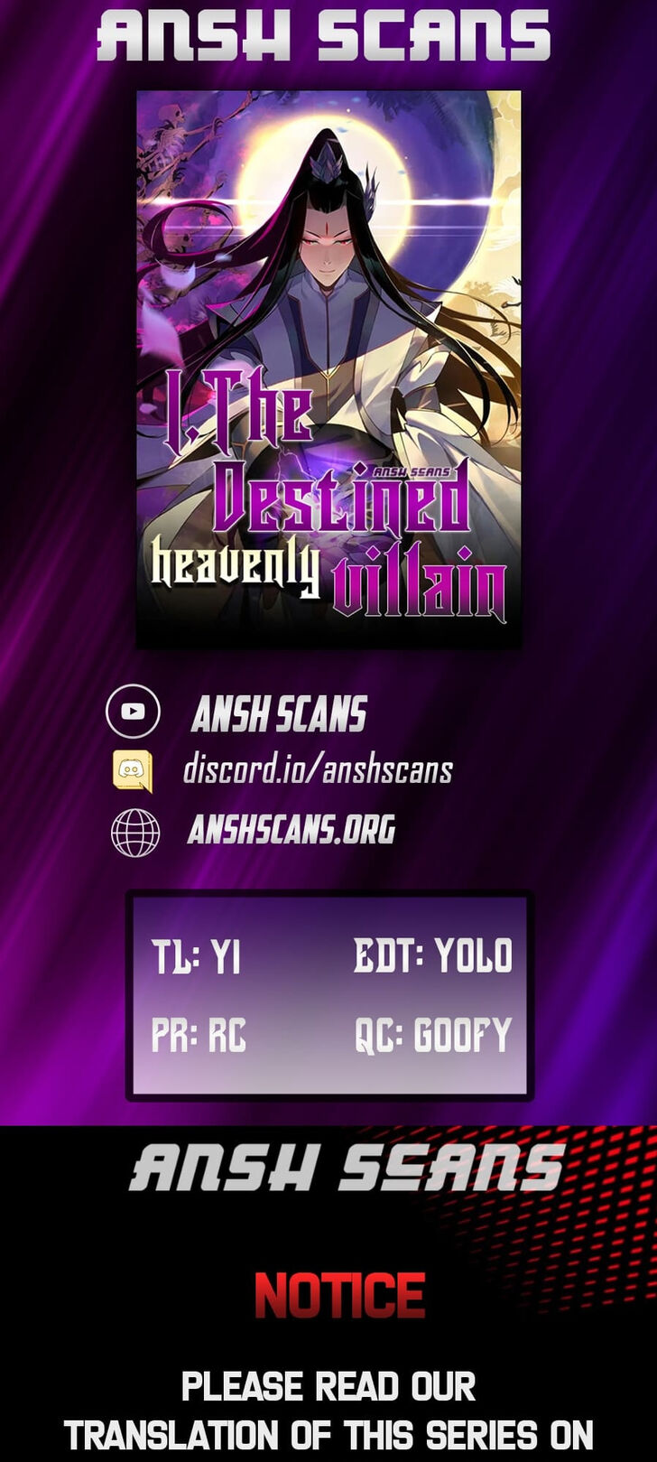 Read I Am the Fated Villain Manga Online