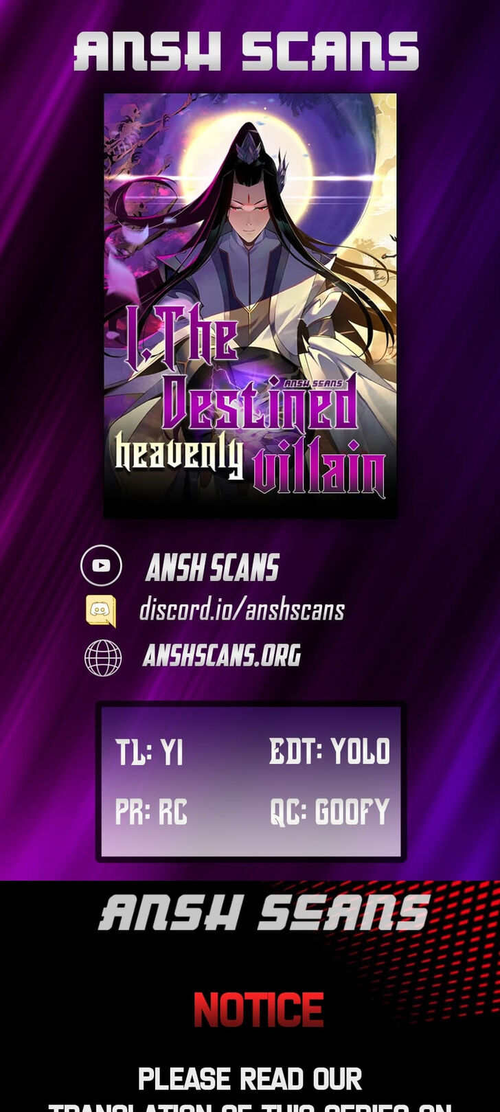 Read I Am the Fated Villain Manga Online