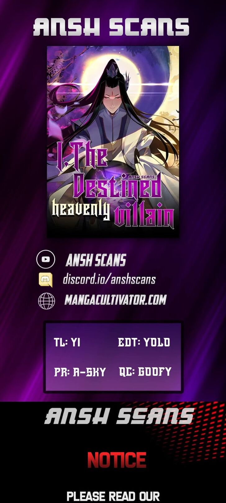 Read I Am the Fated Villain Manga Online