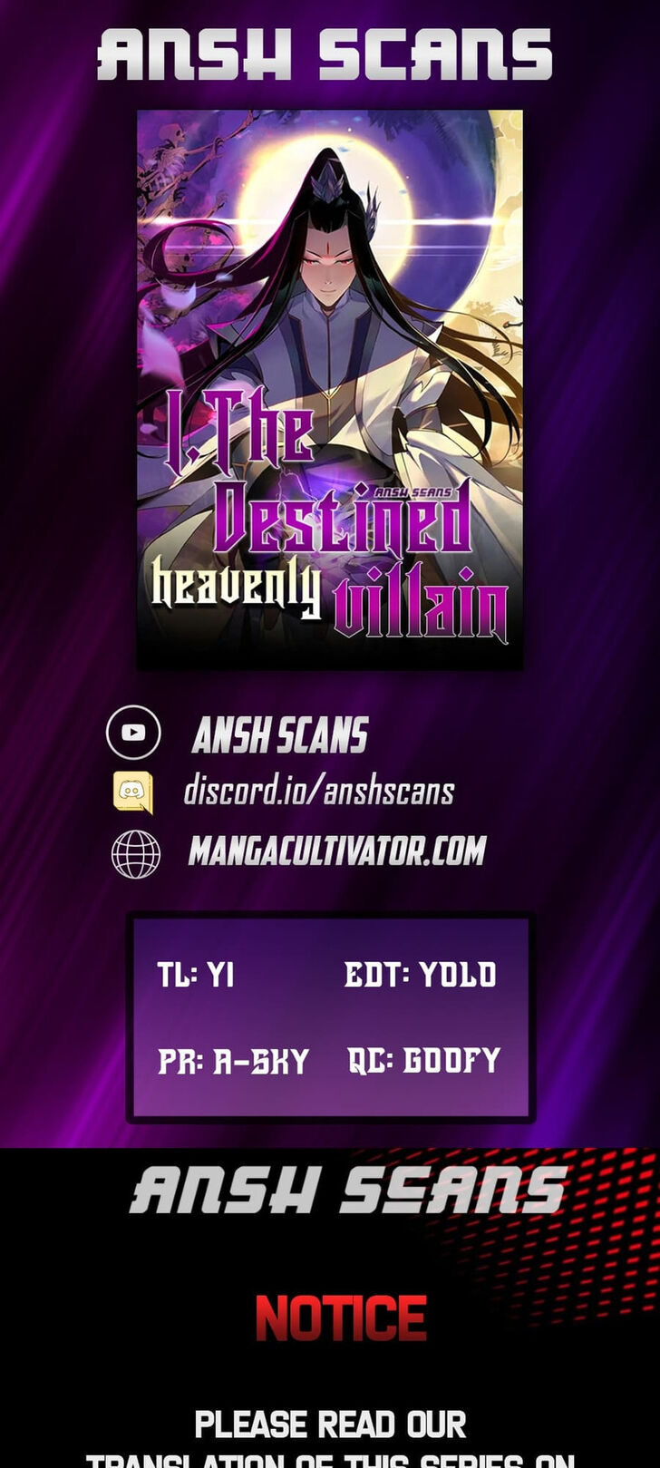 Read I Am the Fated Villain Manga Online