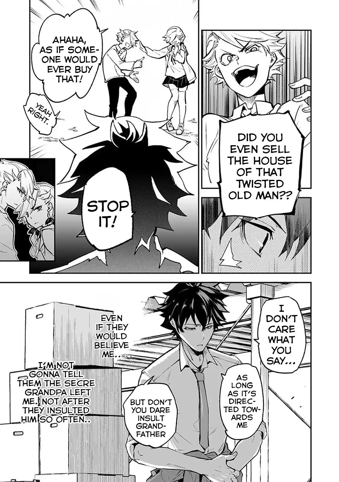 Read I Got a Cheat Ability in a Different World, and Became Extraordinary Even in the Real World Manga Online