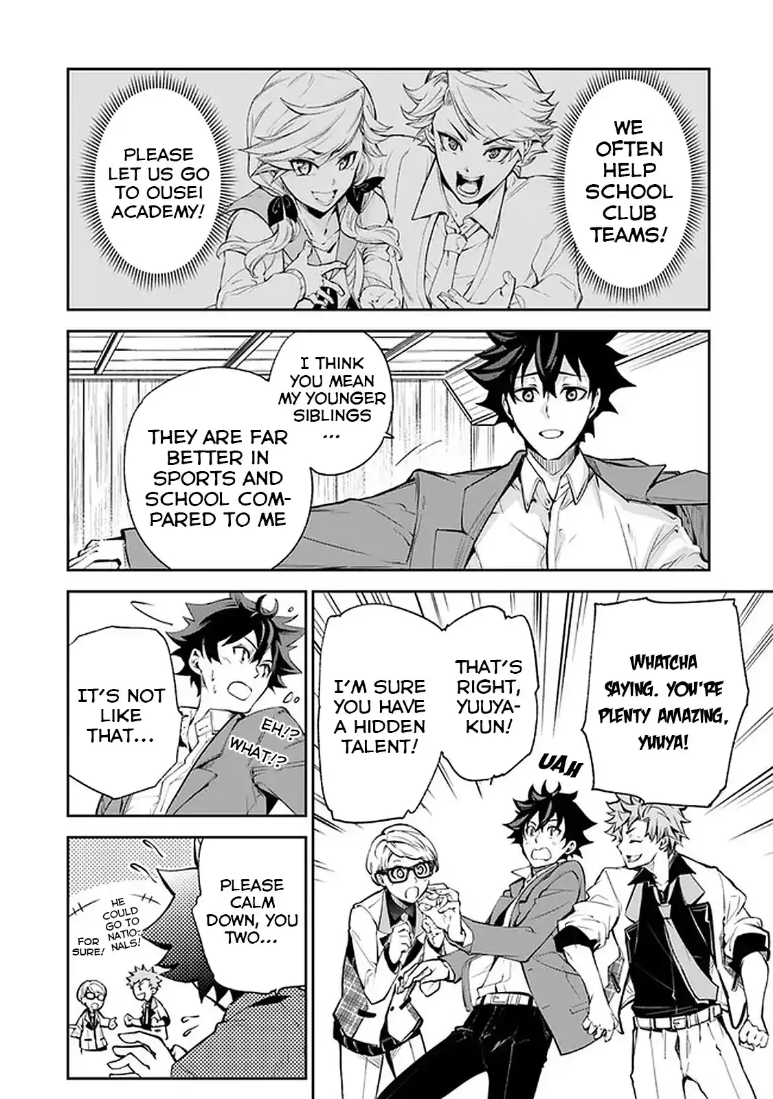 Read I Got a Cheat Ability in a Different World, and Became Extraordinary Even in the Real World Manga Online