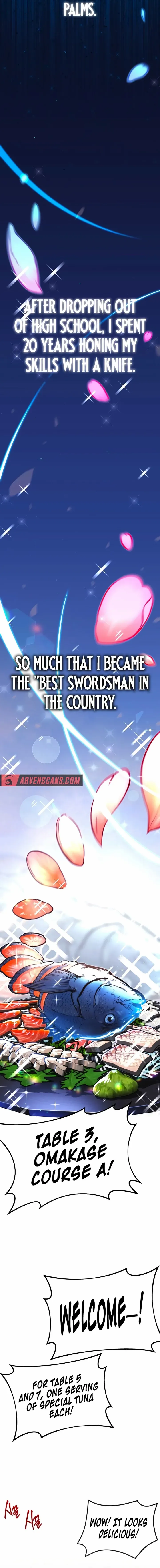 Read I Took over The Academy With a Single Sashimi Knife Manga Online