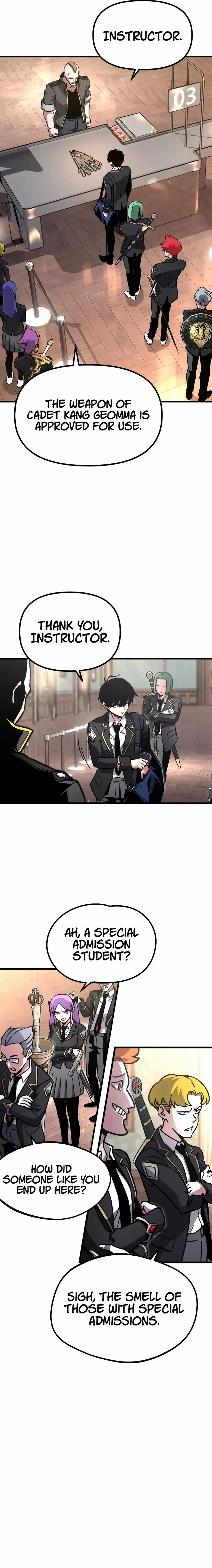 Read I Took over The Academy With a Single Sashimi Knife Manga Online