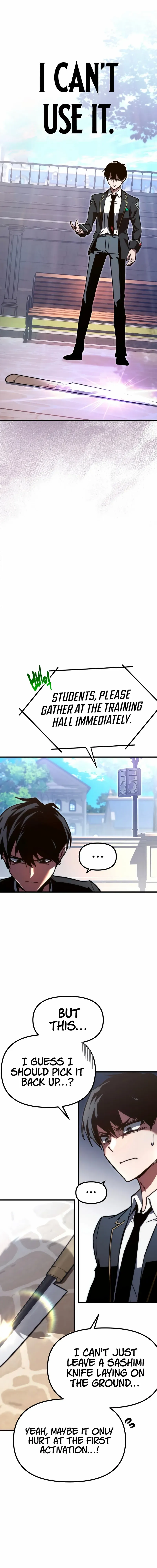 Read I Took over The Academy With a Single Sashimi Knife Manga Online