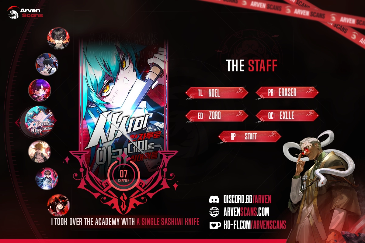 Read I Took over The Academy With a Single Sashimi Knife Manga Online