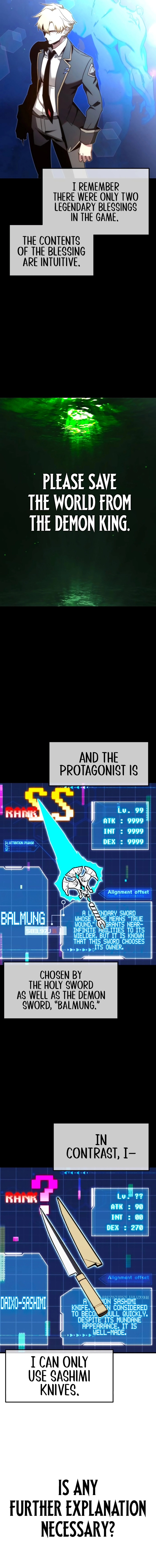 Read I Took over The Academy With a Single Sashimi Knife Manga Online