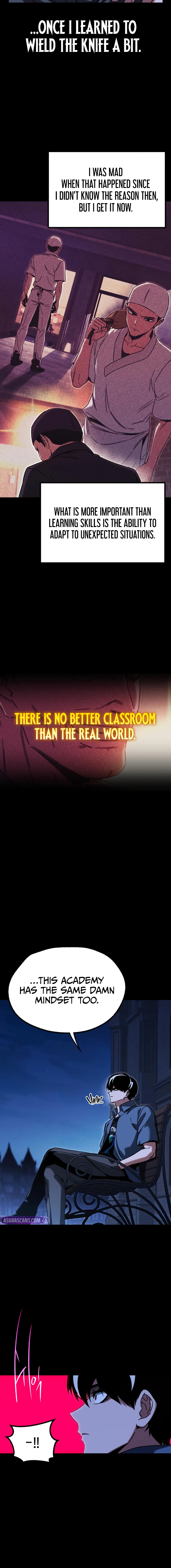 Read I Took over The Academy With a Single Sashimi Knife Manga Online