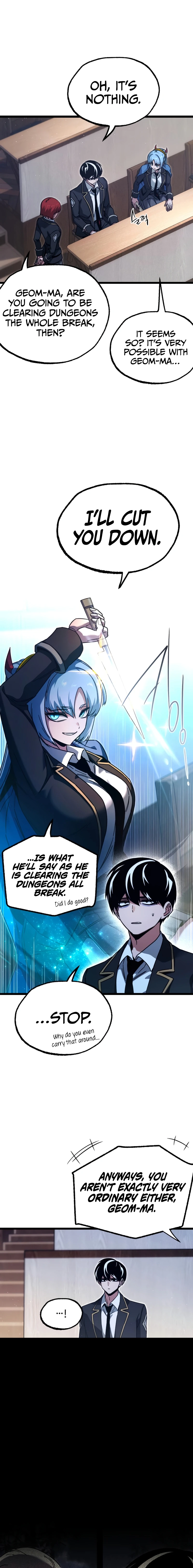 Read I Took over The Academy With a Single Sashimi Knife Manga Online