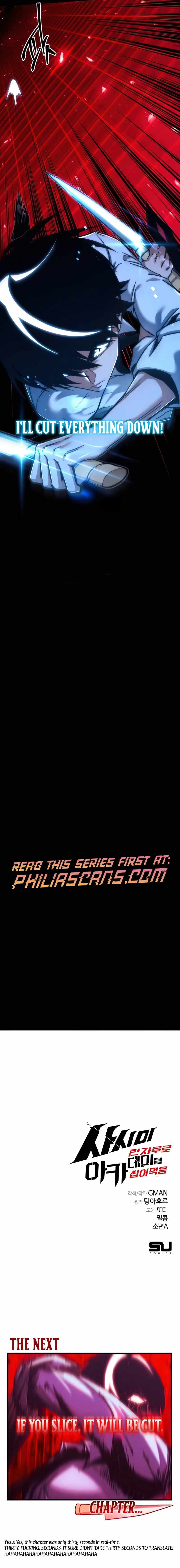 Read I Took over The Academy With a Single Sashimi Knife Manga Online