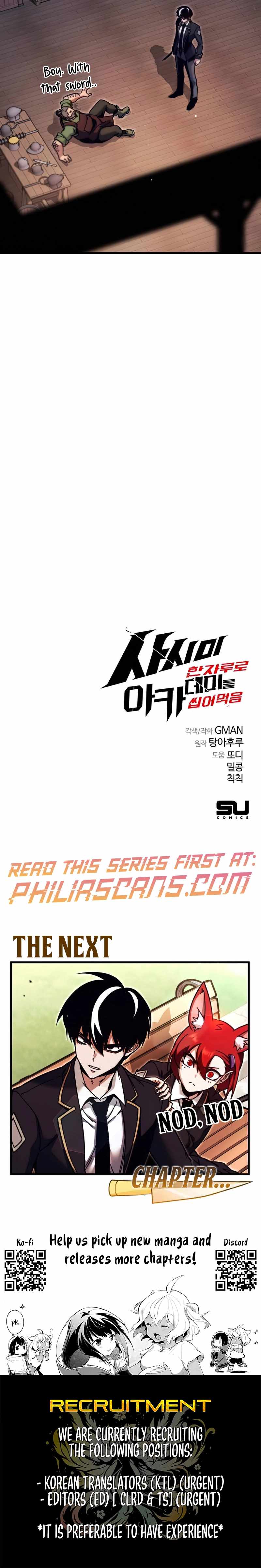 Read I Took over The Academy With a Single Sashimi Knife Manga Online