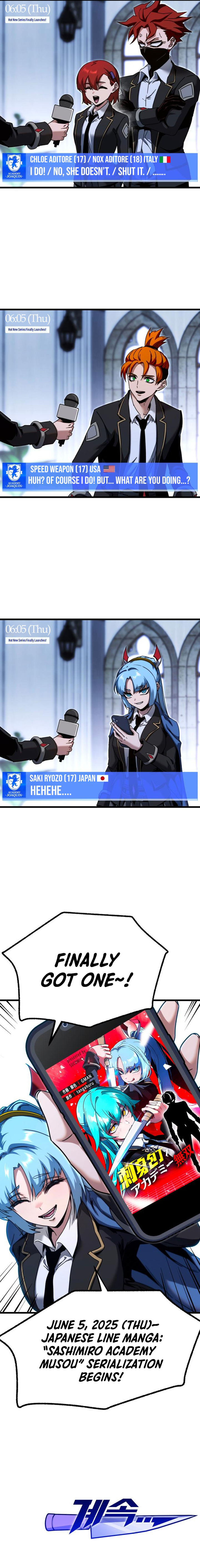 Read I Took over The Academy With a Single Sashimi Knife Manga Online