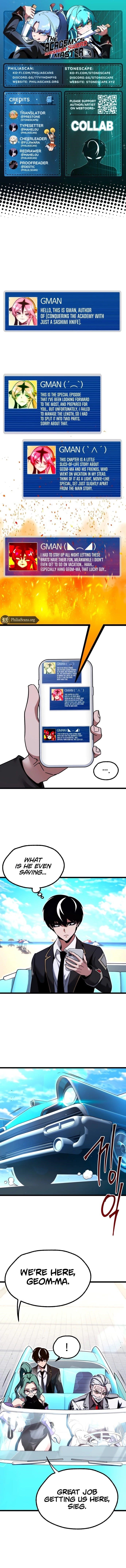 Read I Took over The Academy With a Single Sashimi Knife Manga Online