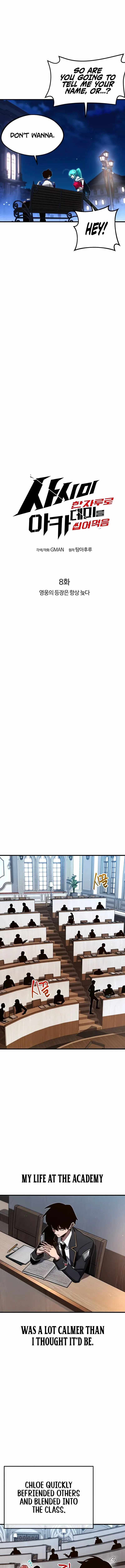 Read I Took over The Academy With a Single Sashimi Knife Manga Online