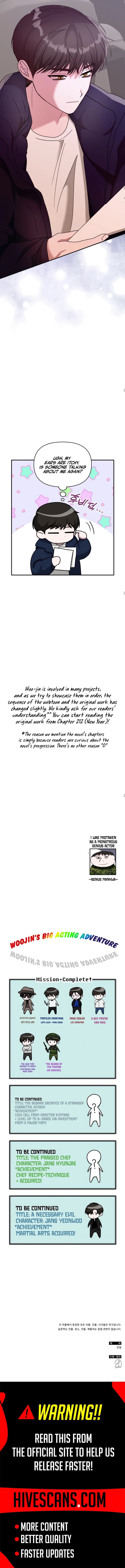 Read I Was Immediately Mistaken for a Monster Genius Actor Manga Online