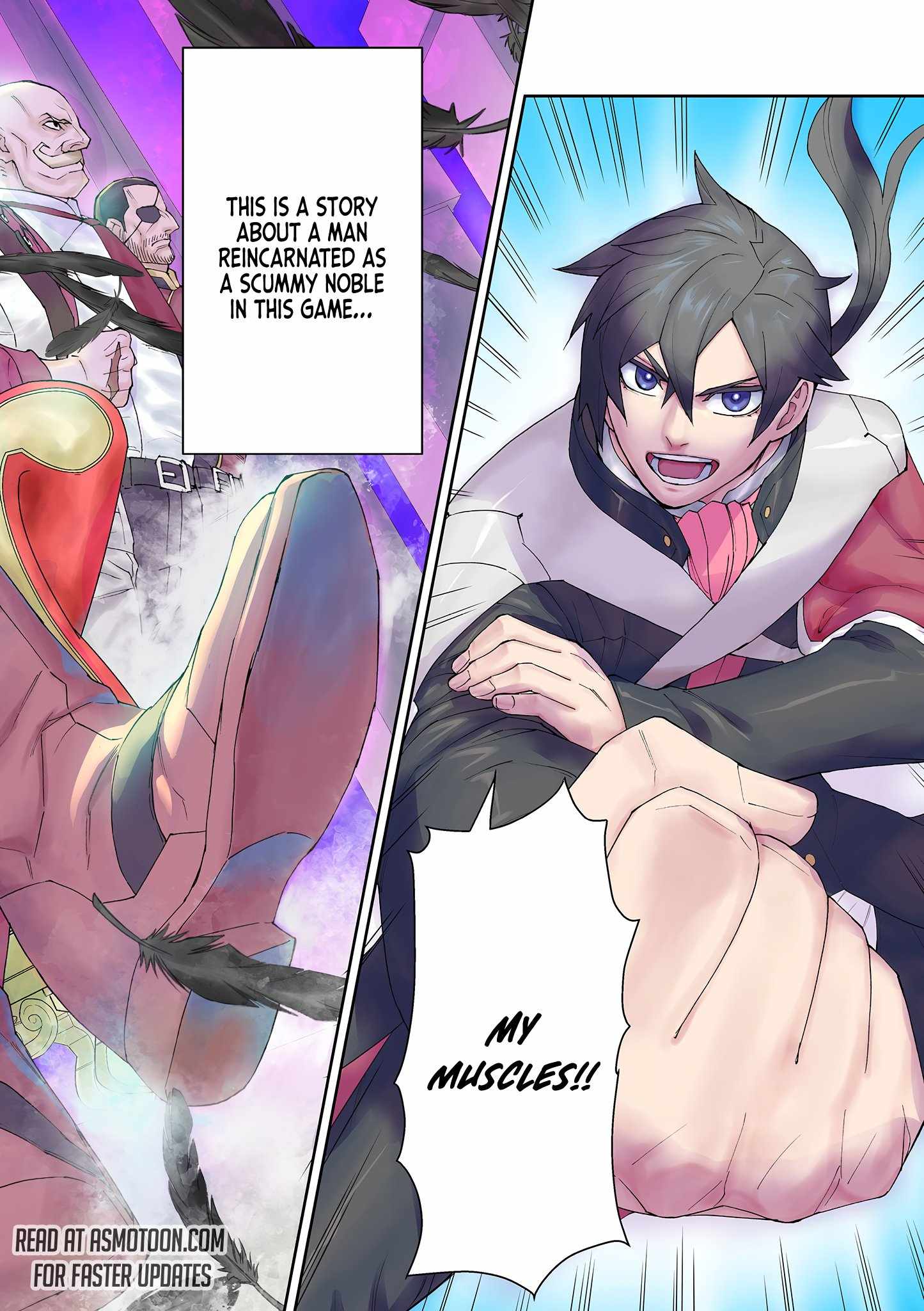 Read I Was Reincarnated as an Evil Noble in a Game and Became Unparalleled With My Overpowered Muscles Manga Online