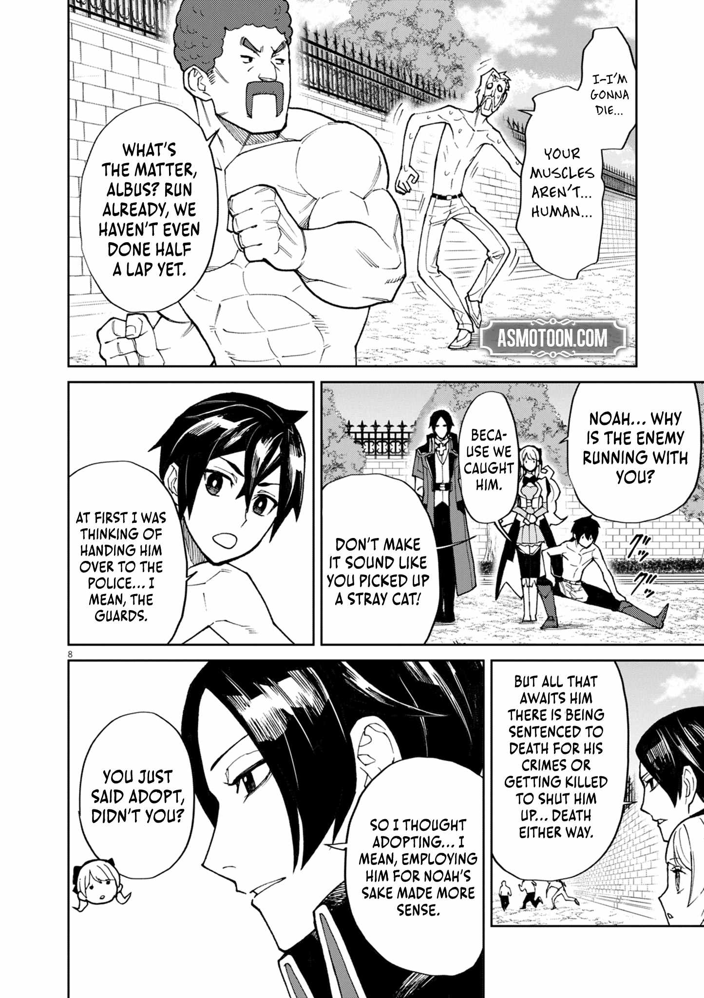 Read I Was Reincarnated as an Evil Noble in a Game and Became Unparalleled With My Overpowered Muscles Manga Online