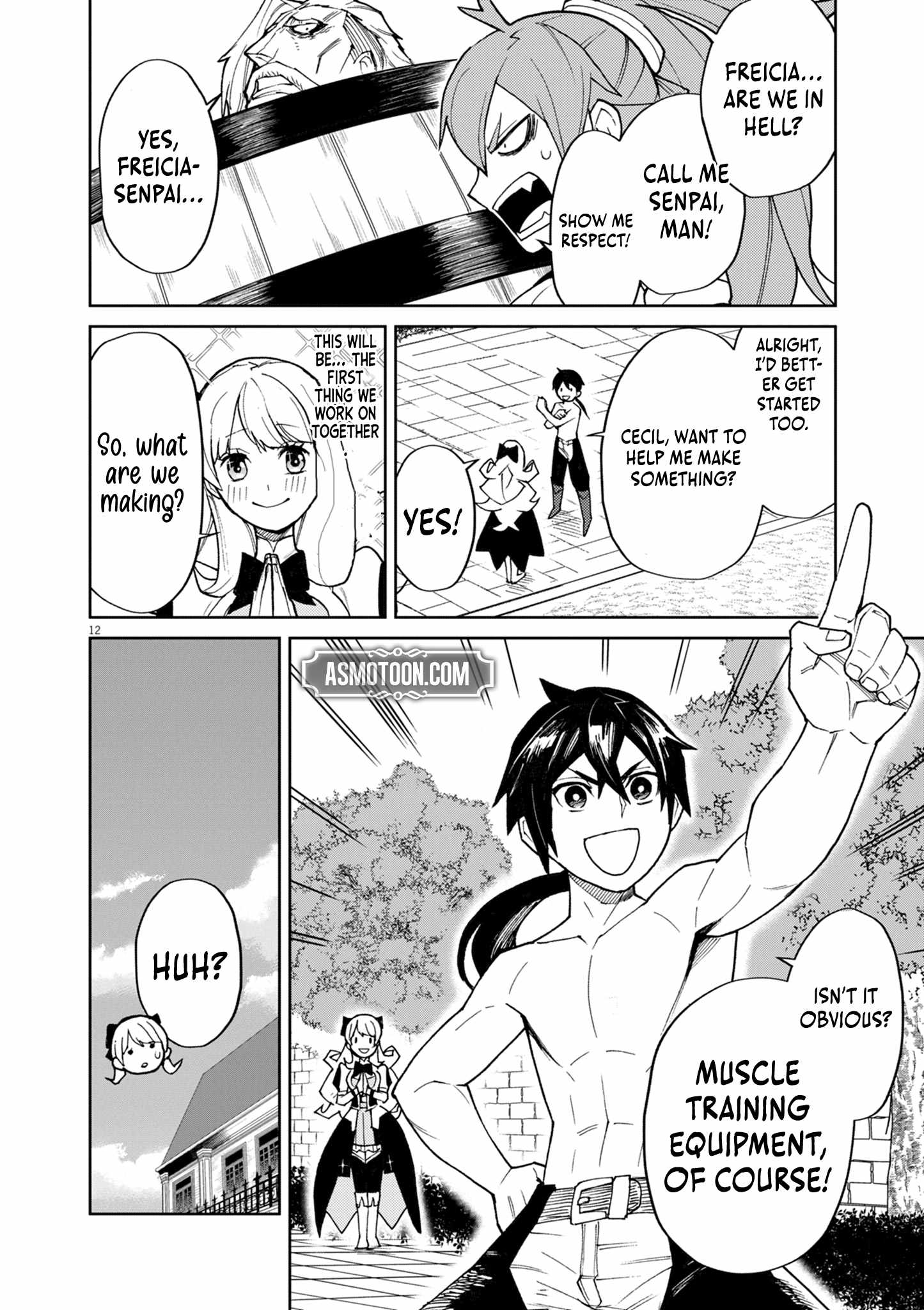 Read I Was Reincarnated as an Evil Noble in a Game and Became Unparalleled With My Overpowered Muscles Manga Online