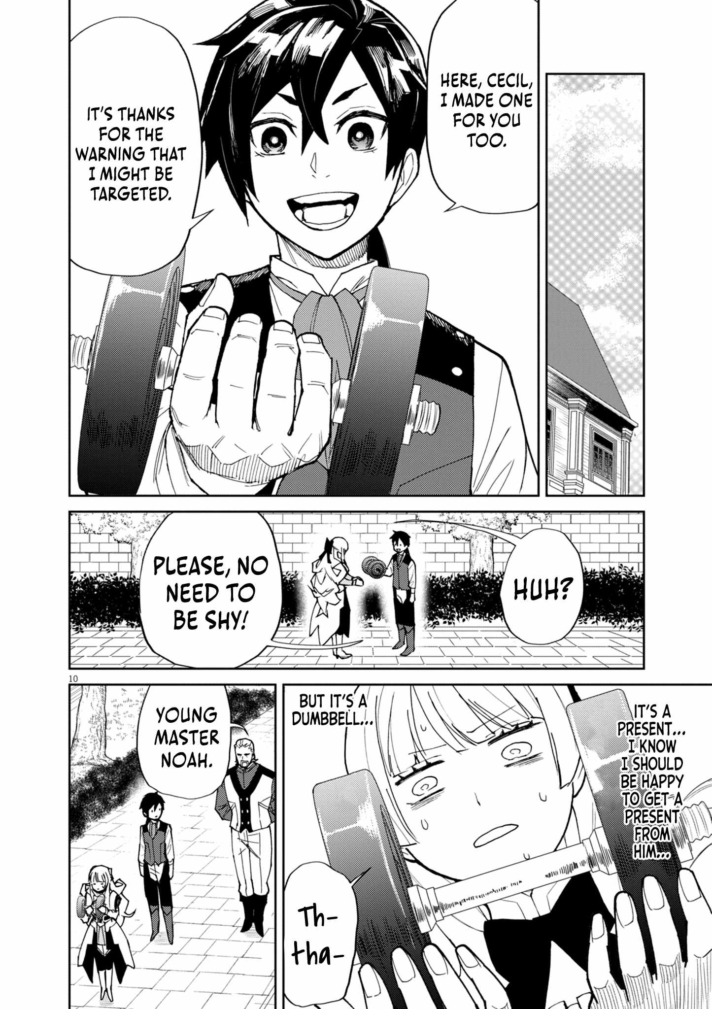 Read I Was Reincarnated as an Evil Noble in a Game and Became Unparalleled With My Overpowered Muscles Manga Online