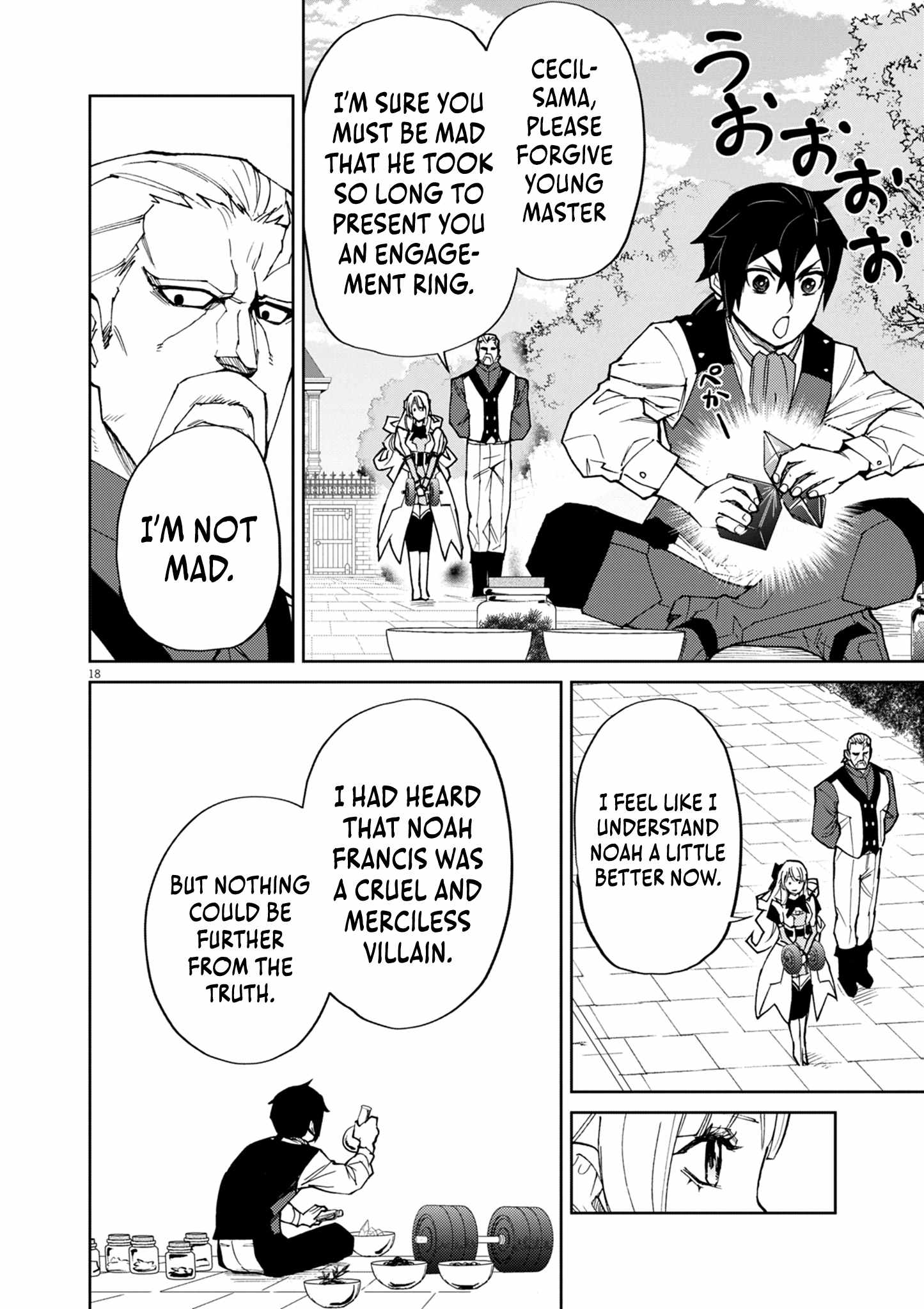 Read I Was Reincarnated as an Evil Noble in a Game and Became Unparalleled With My Overpowered Muscles Manga Online