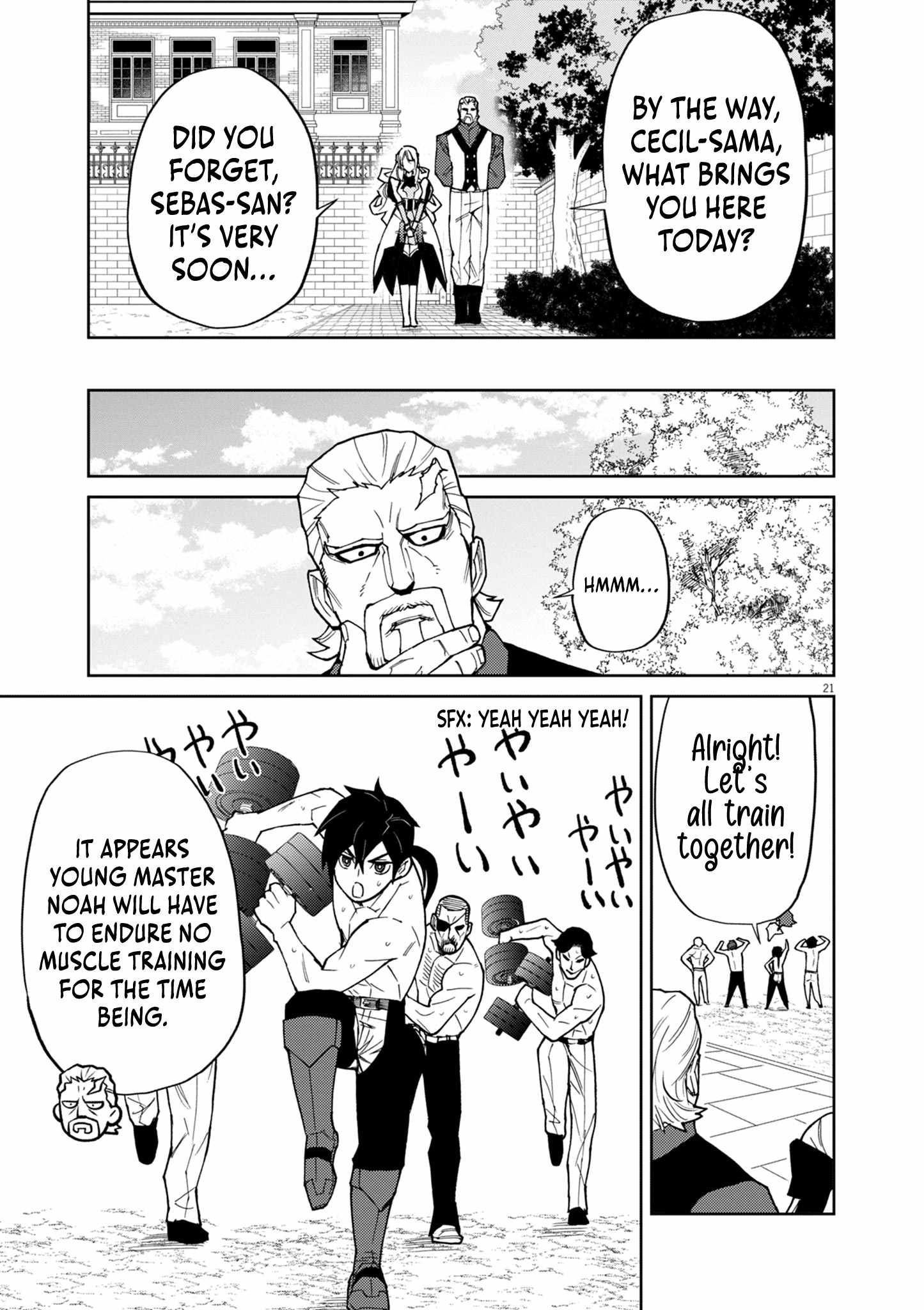 Read I Was Reincarnated as an Evil Noble in a Game and Became Unparalleled With My Overpowered Muscles Manga Online