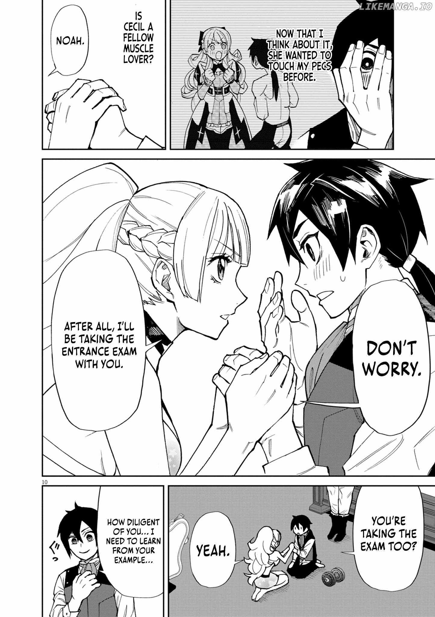 Read I Was Reincarnated as an Evil Noble in a Game and Became Unparalleled With My Overpowered Muscles Manga Online