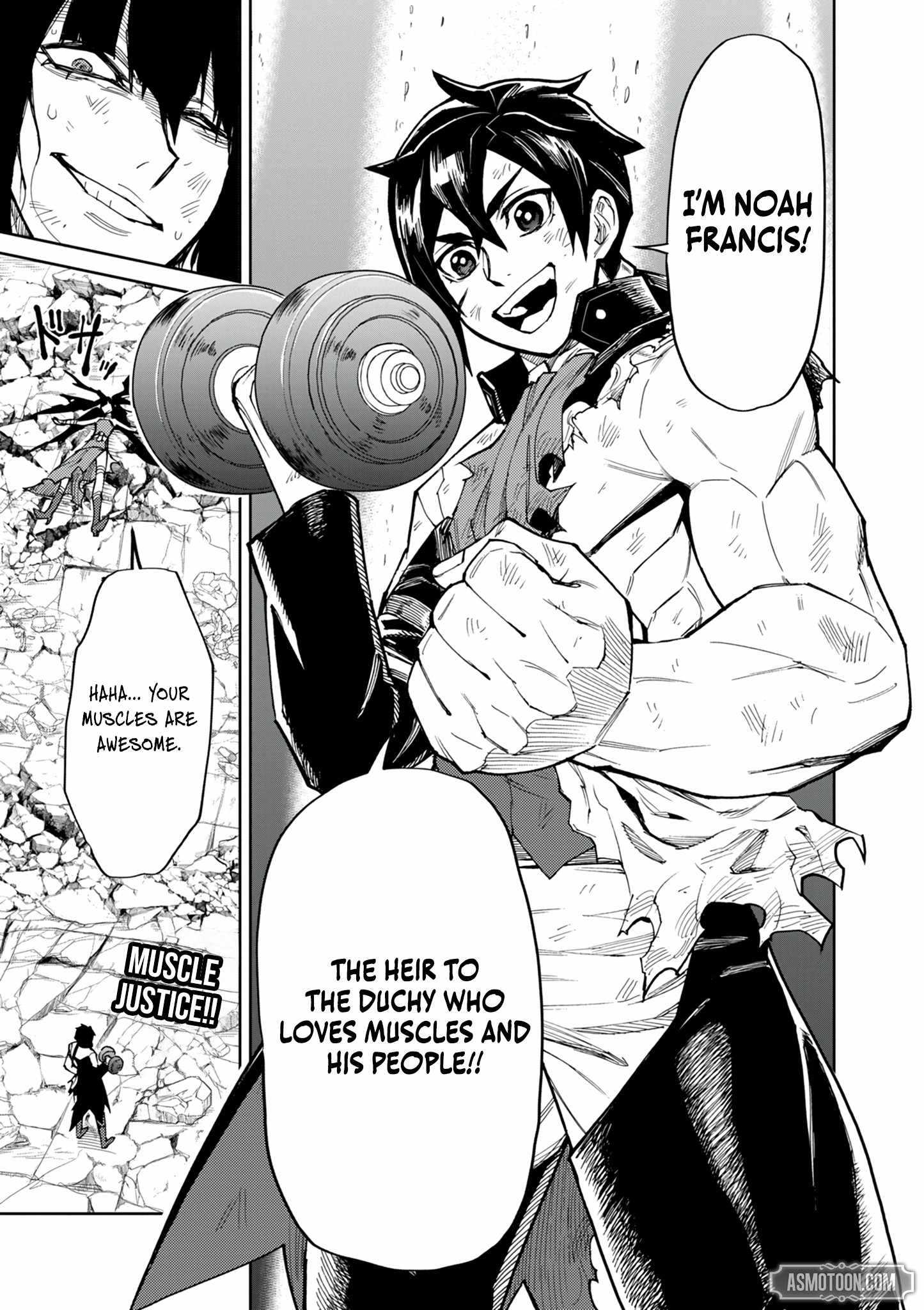 Read I Was Reincarnated as an Evil Noble in a Game and Became Unparalleled With My Overpowered Muscles Manga Online