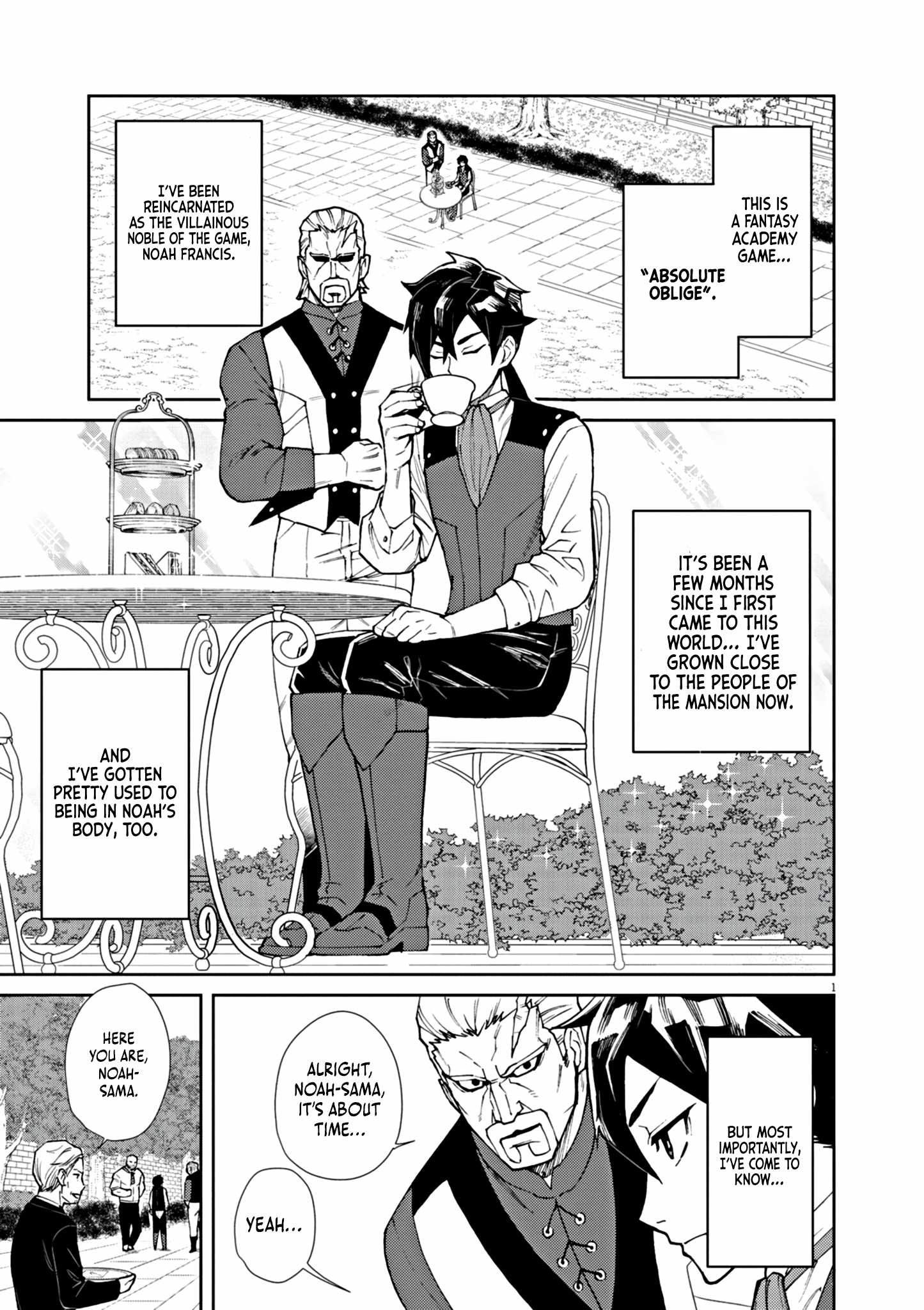 Read I Was Reincarnated as an Evil Noble in a Game and Became Unparalleled With My Overpowered Muscles Manga Online