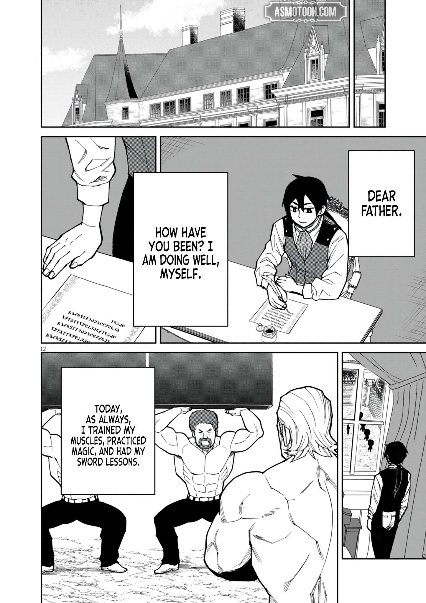 Read I Was Reincarnated as an Evil Noble in a Game and Became Unparalleled With My Overpowered Muscles Manga Online