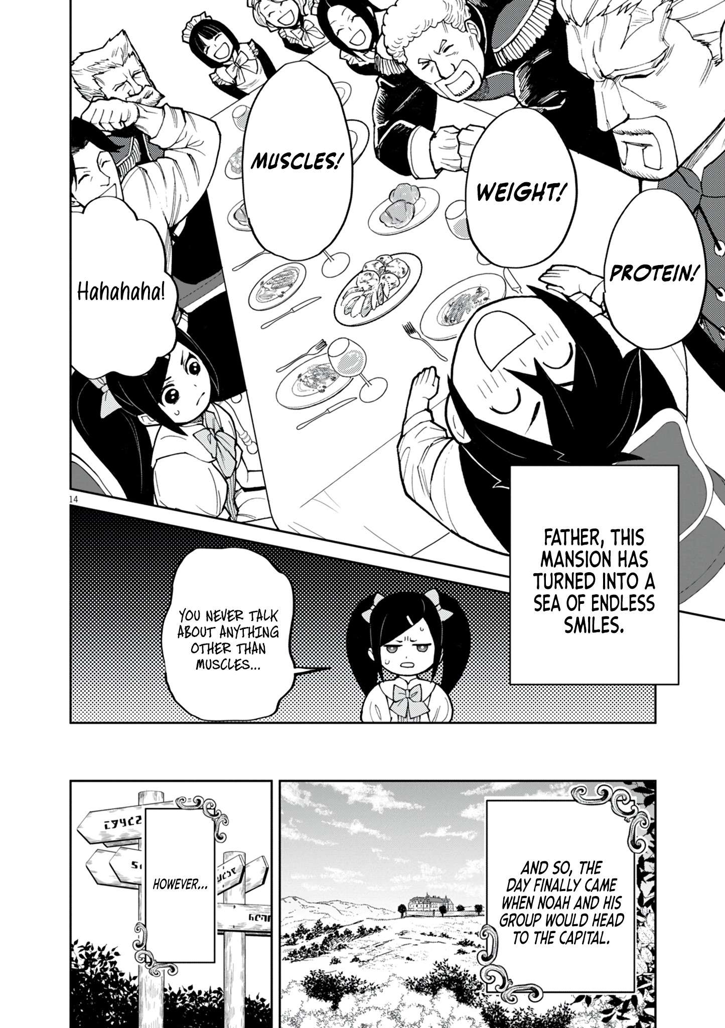 Read I Was Reincarnated as an Evil Noble in a Game and Became Unparalleled With My Overpowered Muscles Manga Online