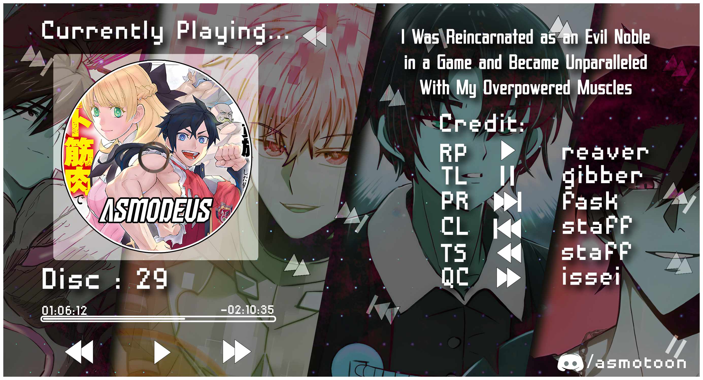 Read I Was Reincarnated as an Evil Noble in a Game and Became Unparalleled With My Overpowered Muscles Manga Online