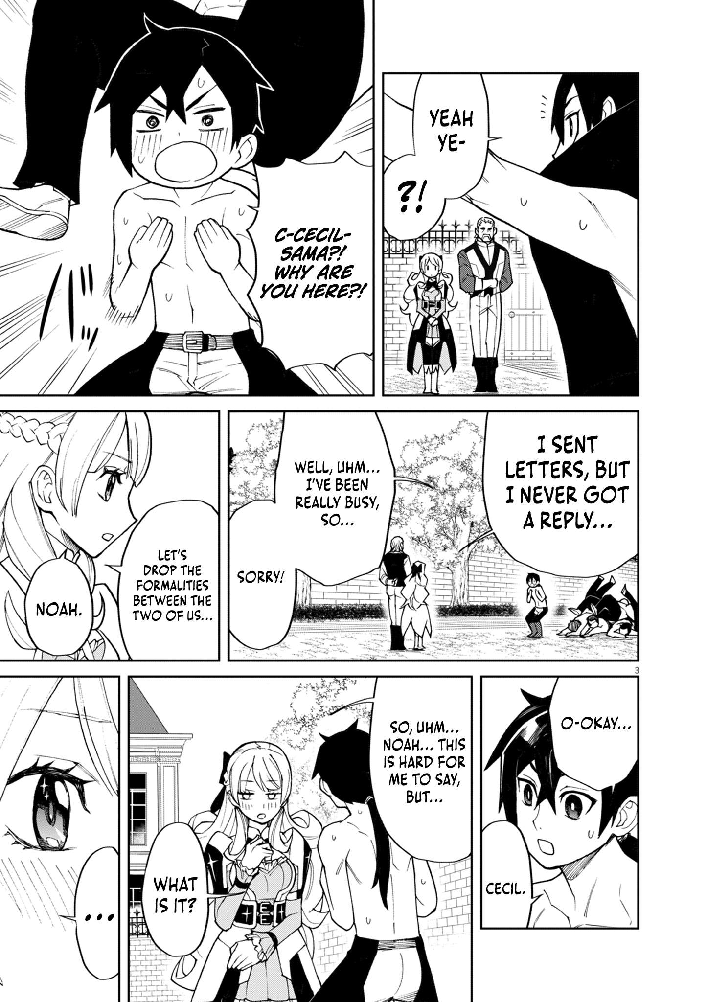 Read I Was Reincarnated as an Evil Noble in a Game and Became Unparalleled With My Overpowered Muscles Manga Online