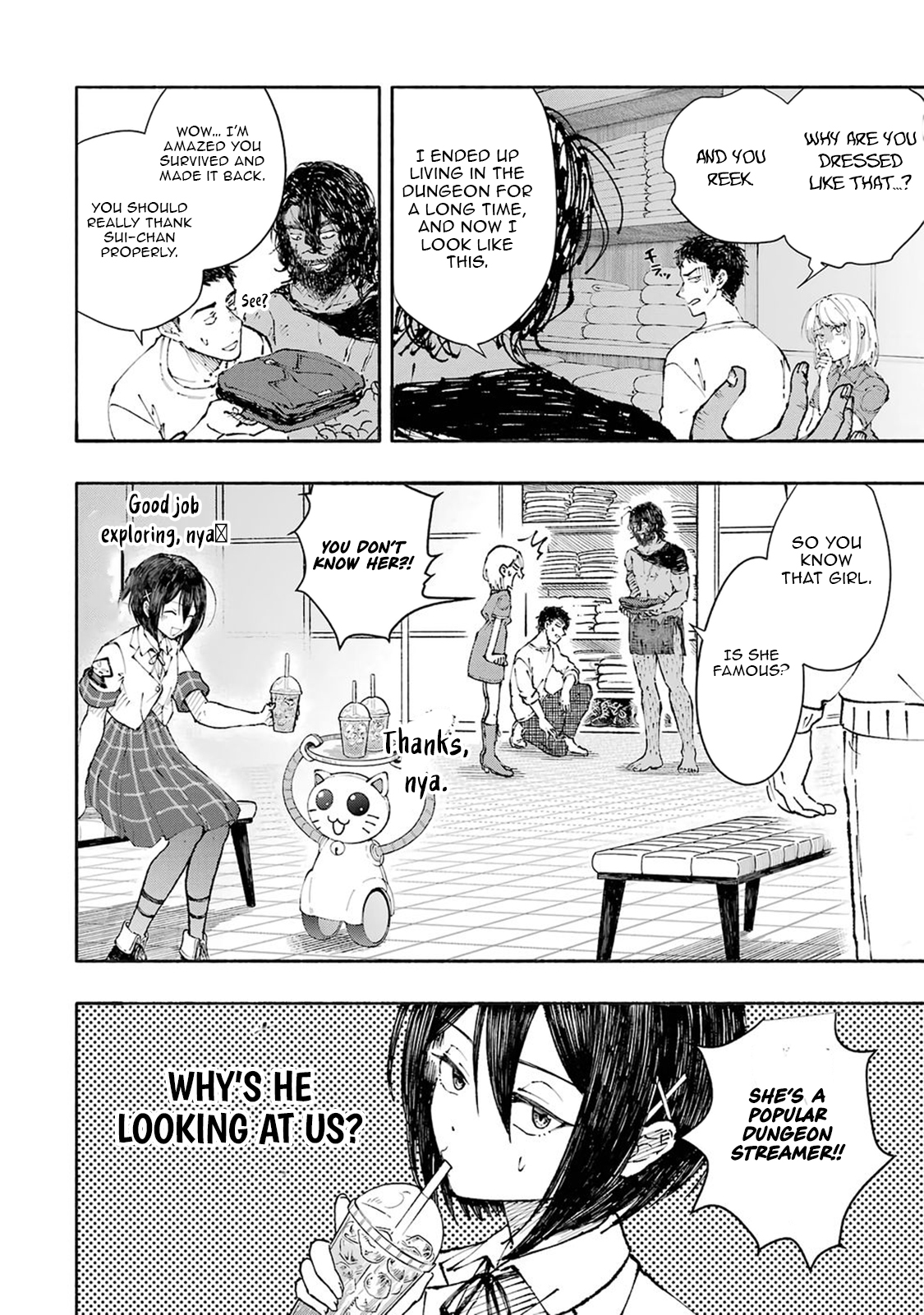 Read I Was Trapped in a Dungeon for 25 Years and Became a Legendary Suspicious Person When Rescued Manga Online