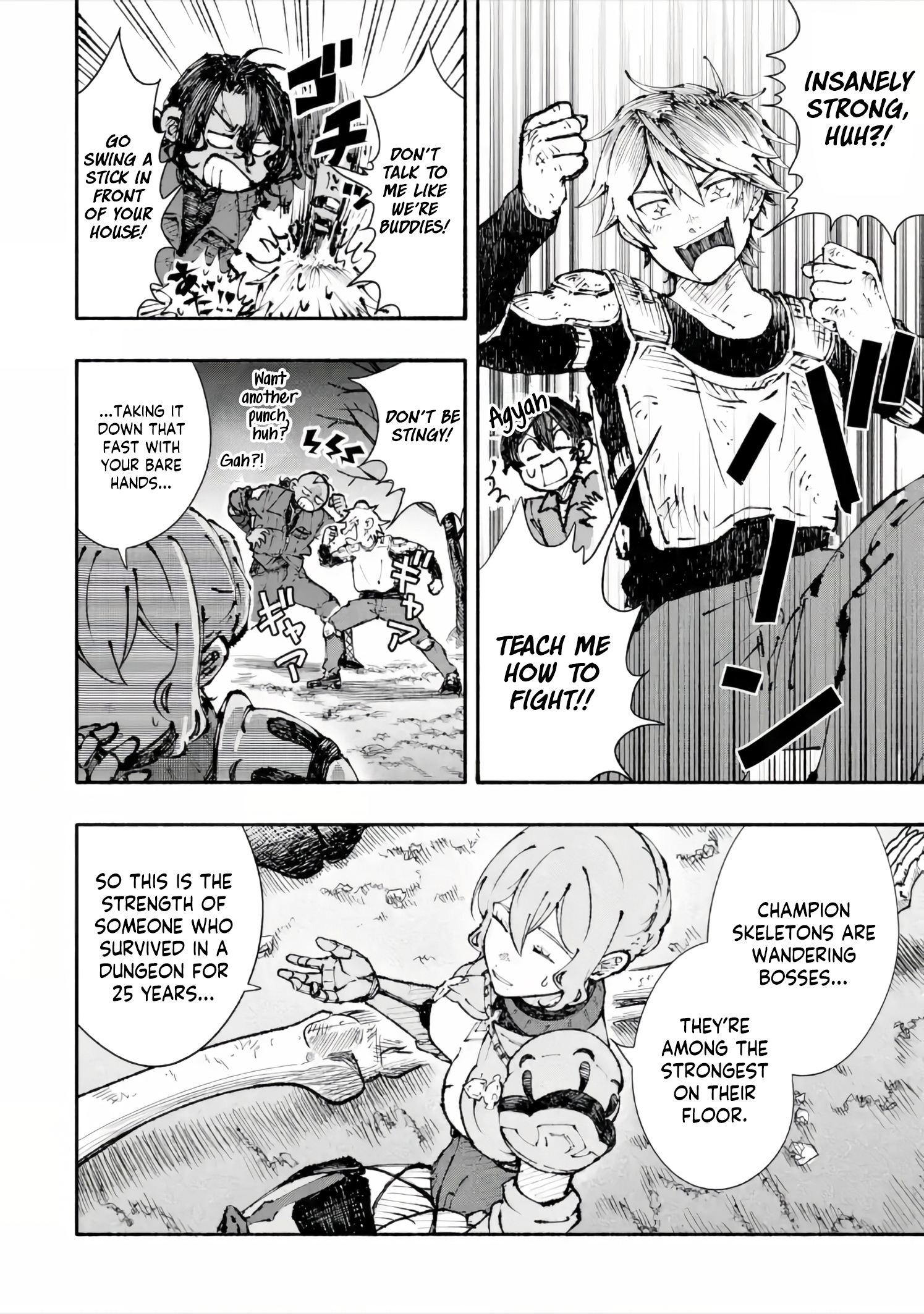 Read I Was Trapped in a Dungeon for 25 Years and Became a Legendary Suspicious Person When Rescued Manga Online