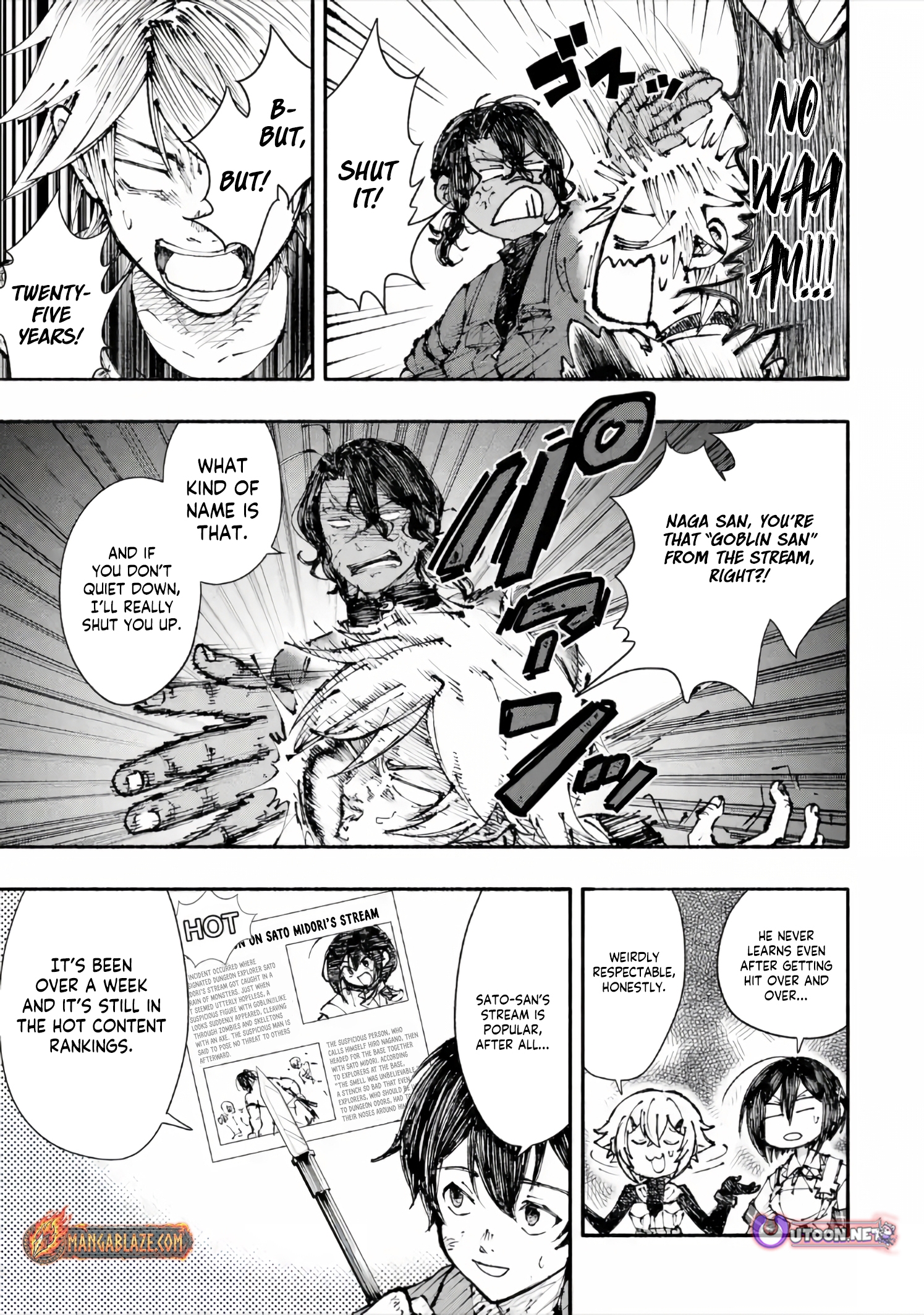 Read I Was Trapped in a Dungeon for 25 Years and Became a Legendary Suspicious Person When Rescued Manga Online