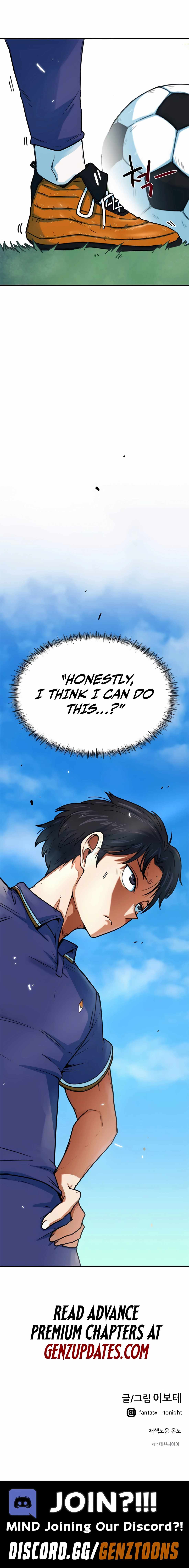 Read I'm Being Misunderstood as a Soccer Genius Manga Online