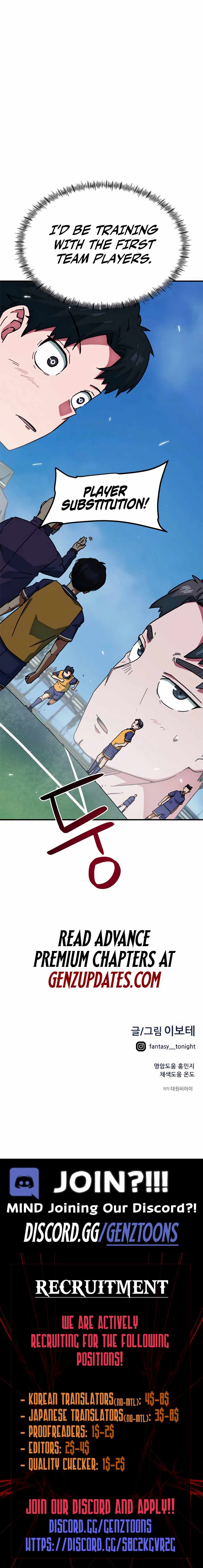 Read I'm Being Misunderstood as a Soccer Genius Manga Online