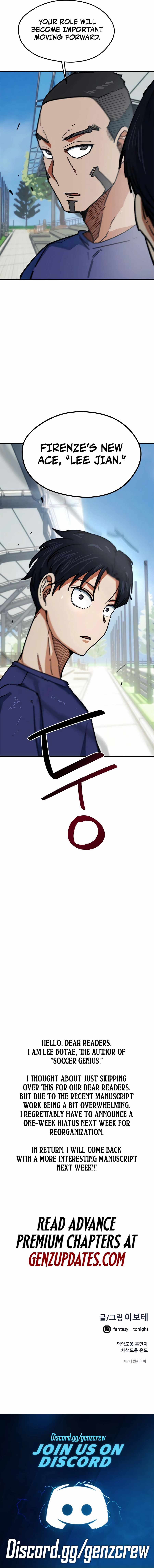 Read I'm Being Misunderstood as a Soccer Genius Manga Online